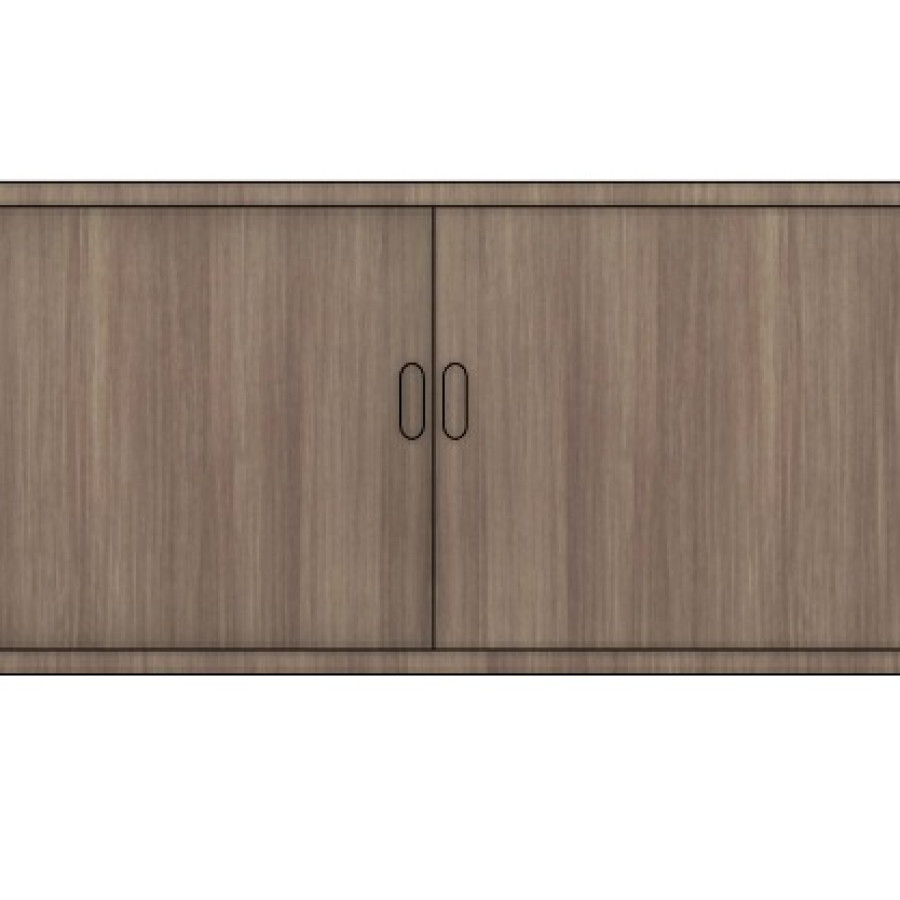 Lemari dinding custom HPL - depan