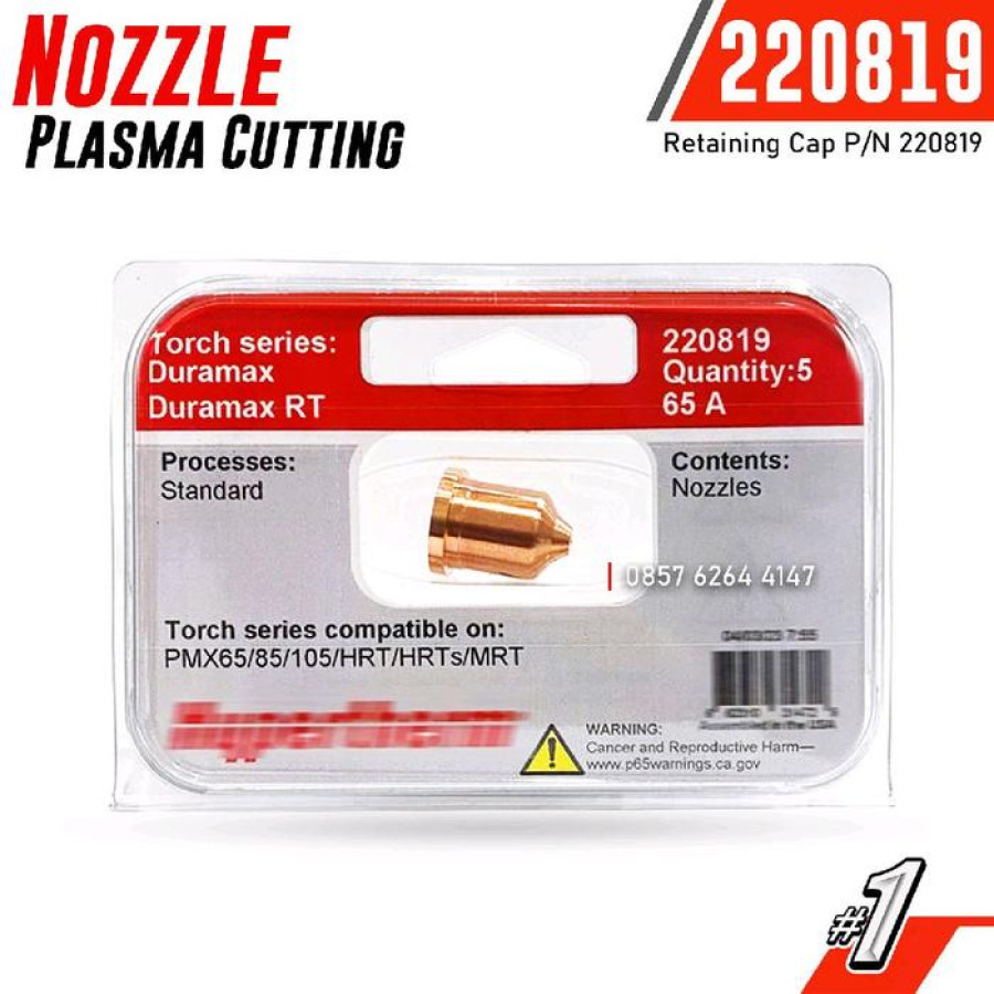 Nozzle Plasma Cutting Hyperteam