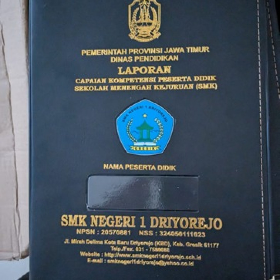 Cetak Map Raport
