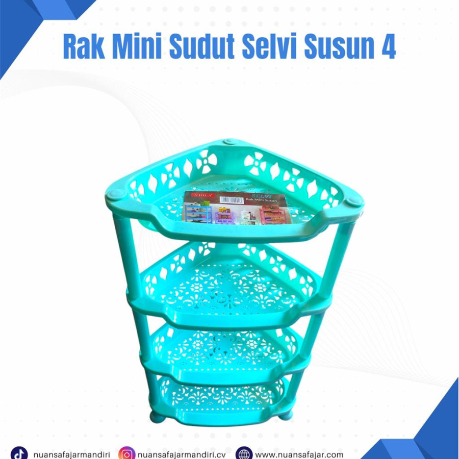 RAK MINI SUDUT SELVI SUSAN 4