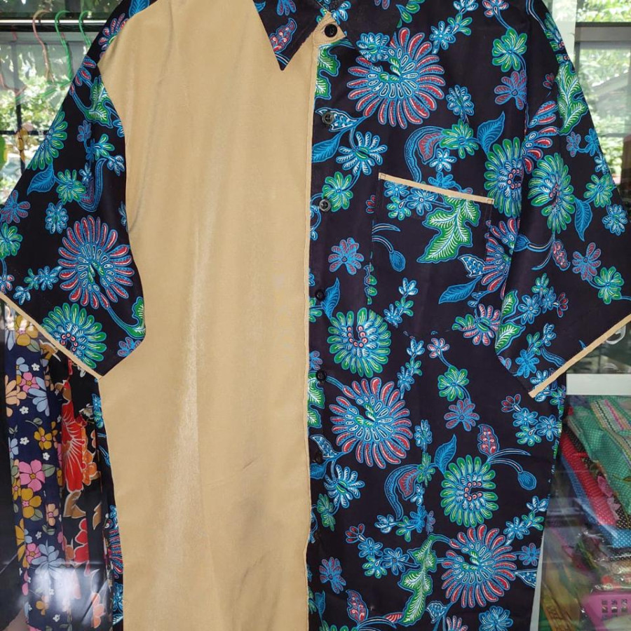 Baju Batik Custom Bahan Katun Ukuran Mix - utama