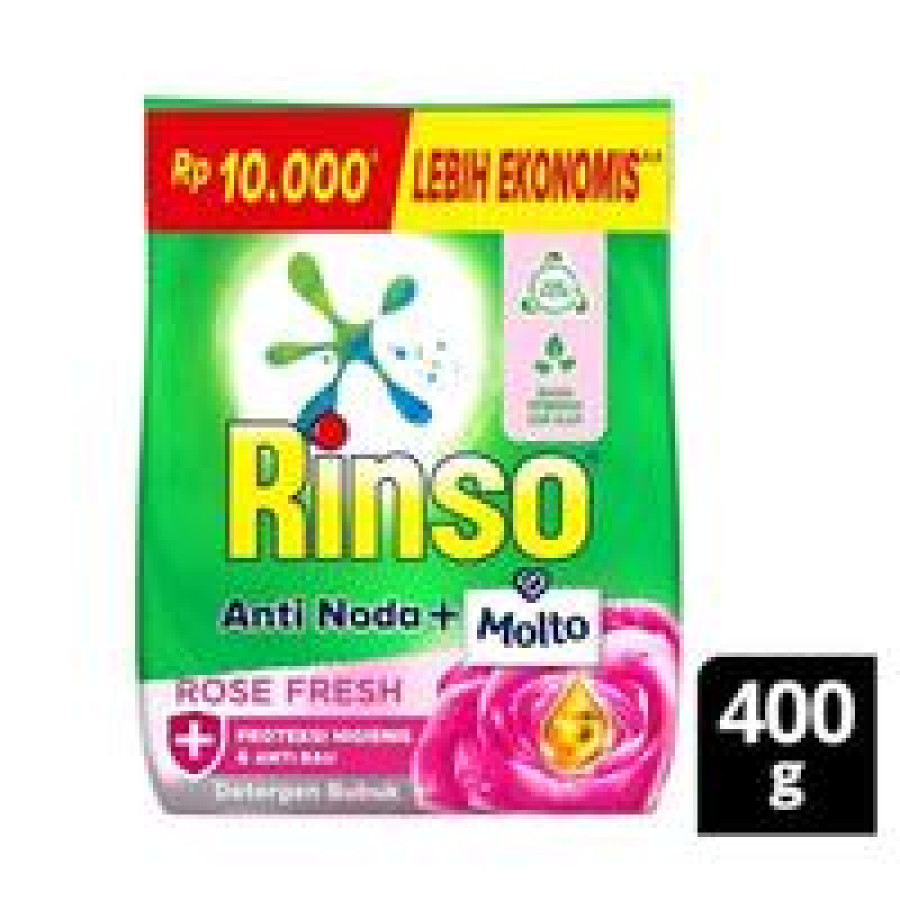 Rinso Bubuk 400 gram - depan