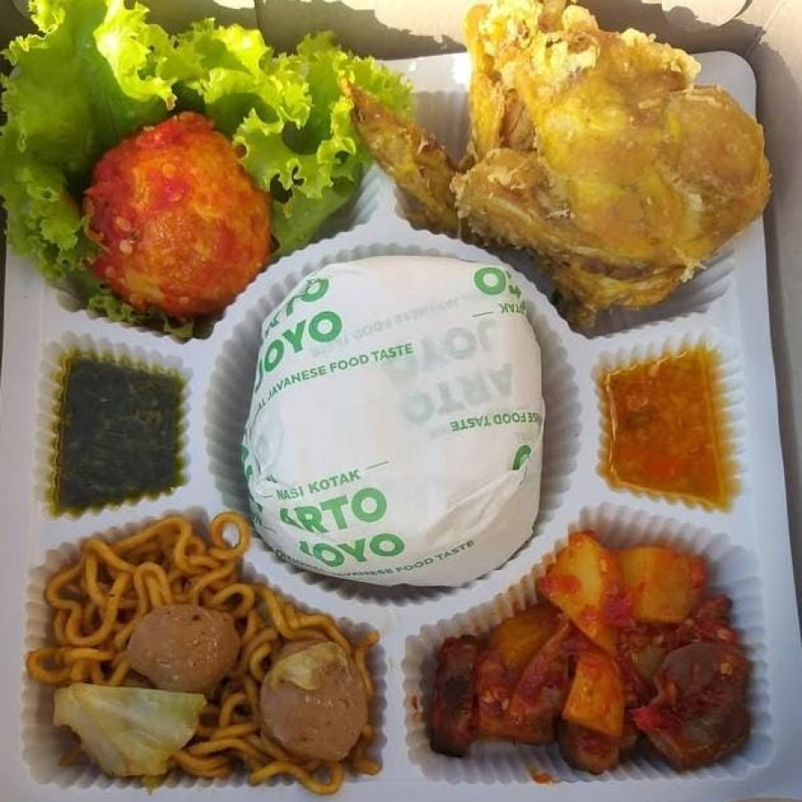 PAKET NASI RAMES DUS - detail