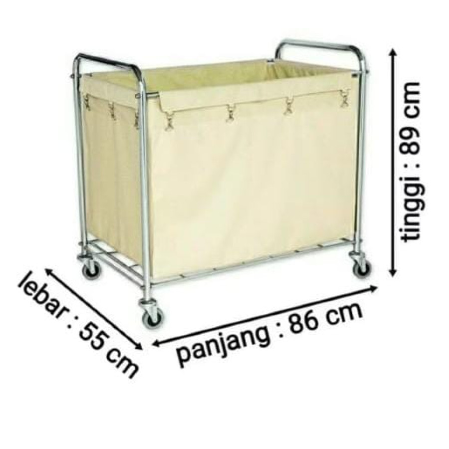 Kantong troli linen - utama