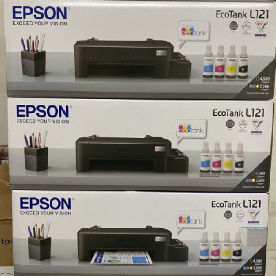Epson EcoTank L121 A4 Ink Tank Printer - samping