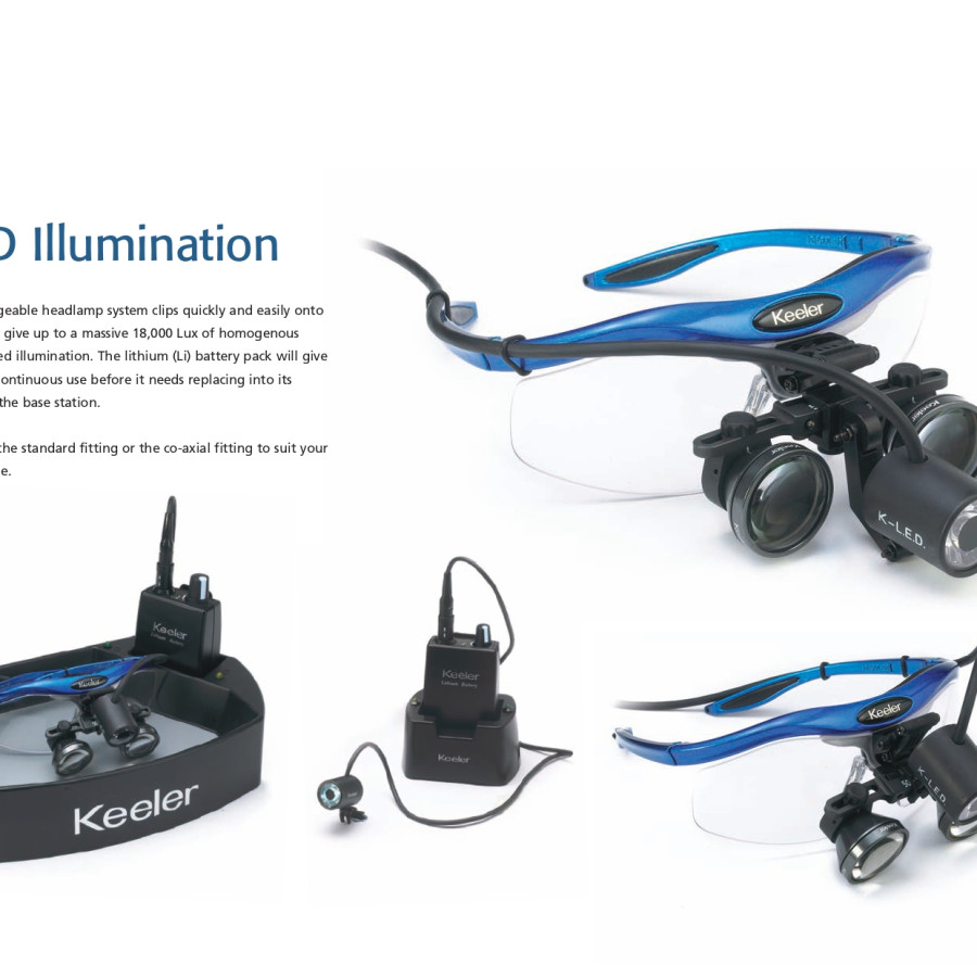 PRISMATIC LOUPES KEELER - detail
