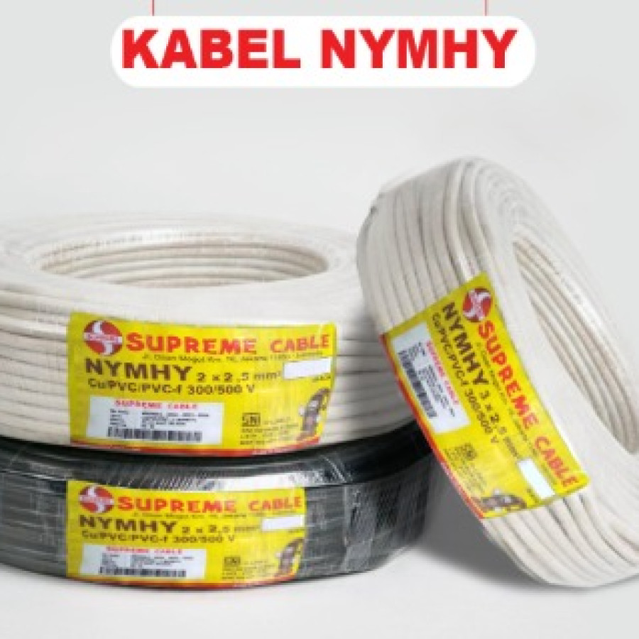 Kabel Listrik NYMHY 50 mtr SUPREME
