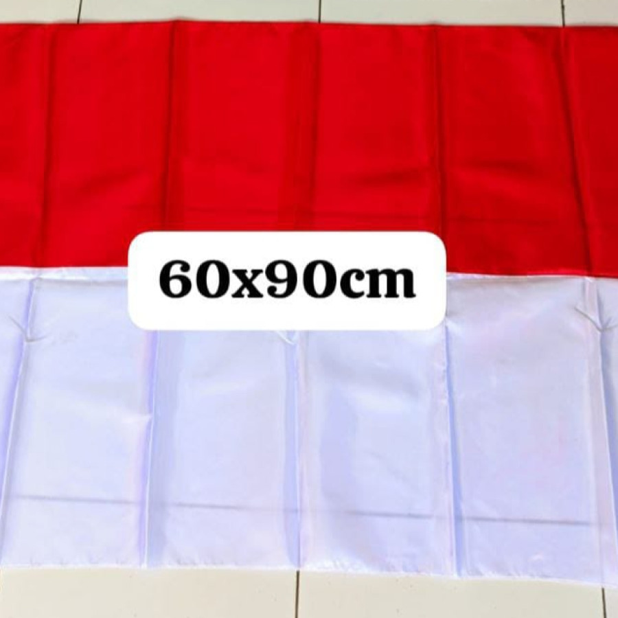 Bendera Ukuran 60 x 90 Cm.