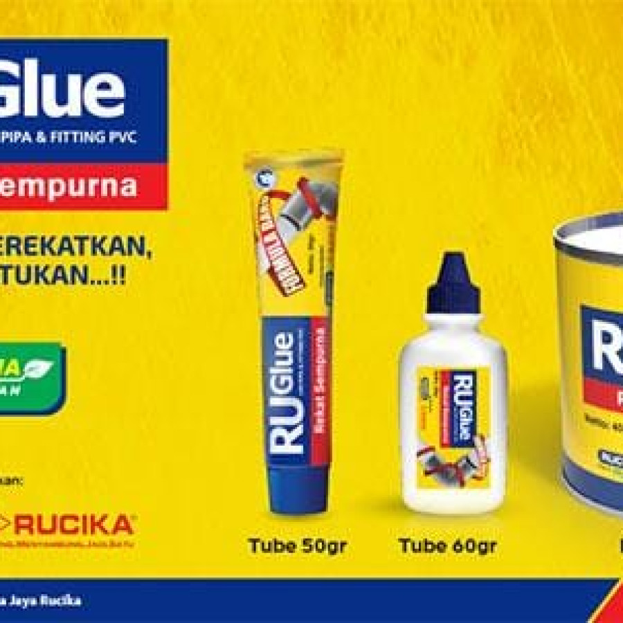 Lem Pipa PVC RUCIKA RuGlue - 400gr - utama