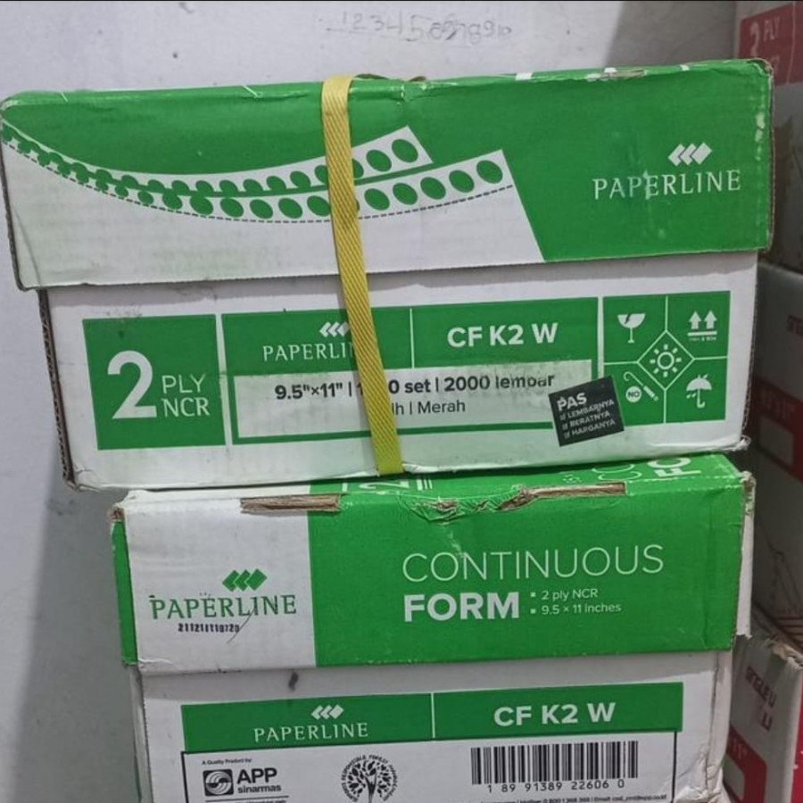 Kertas Continus Form 91/2 x 11 Paperline 2 ply 1000 sets