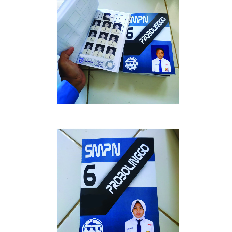 PAS FOTO, free Kliping BUKU PERKELAS (Rapot, Ijazah, Data Sekolah) - depan