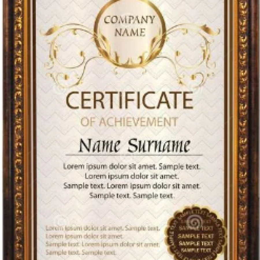 Cetak Sertifikat Berpigora - detail