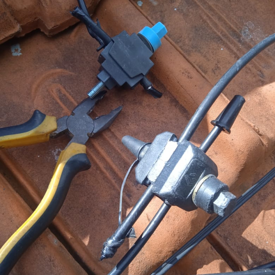 Perbaikan Instalasi Listrik + Part  (R. Laundry) - depan