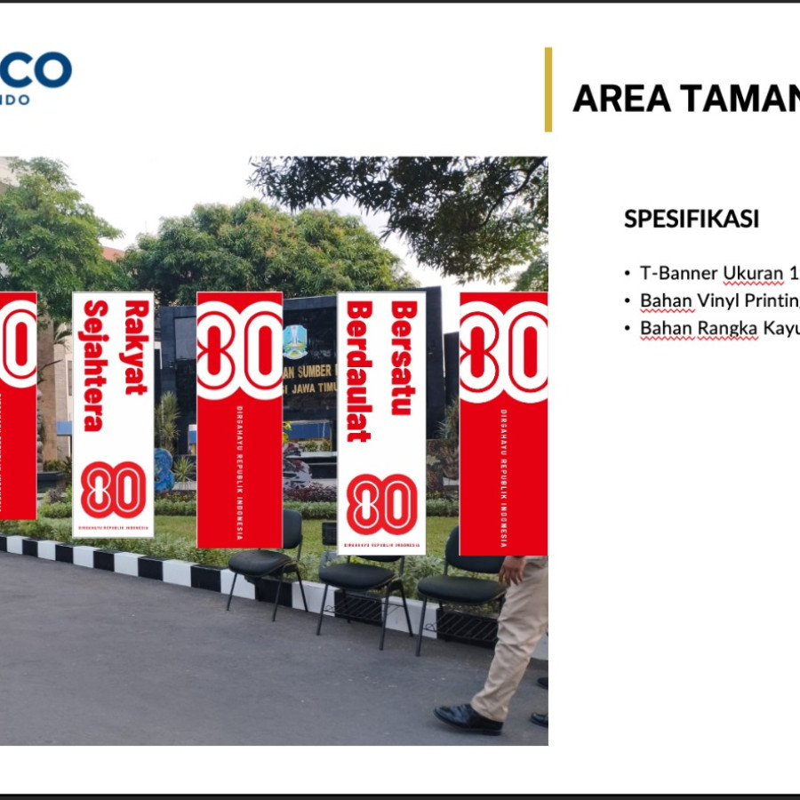 JASA DEKORASI TEMA KEMERDEKAAN RI KE-80th DI WILAYAH JAWA TIMUR - detail