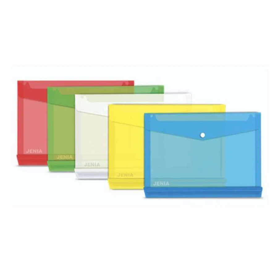 Stopmap / Map Kancing Plastik Folio Merk BIG - depan