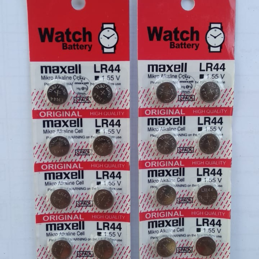 Baterai LR44 _ Maxell