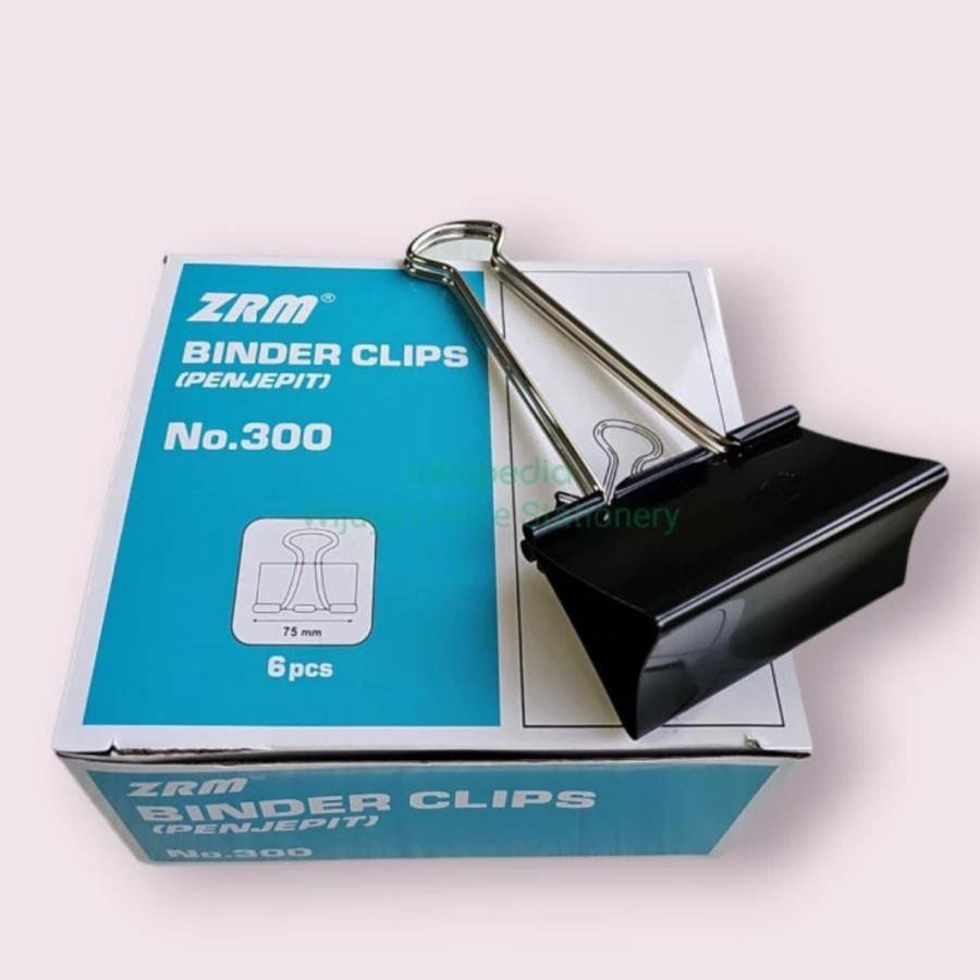 Penjepit Kertas/ Binder Clip No. 300 Kenko