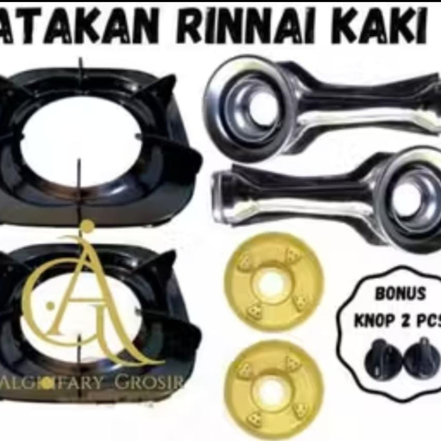 TATAKAN KOMPOR GAS lengkap RINNAI - utama