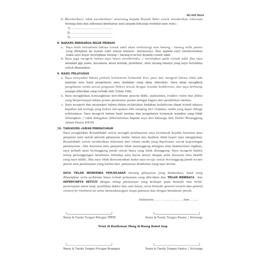 GC 002 REV 4 GENERAL CONSENT DAN GENERAL CONSENT FOR - depan