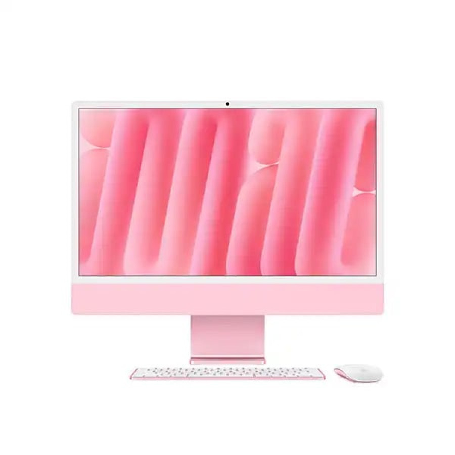 APPLE iMac (M4, 24-inch, 16GB, 256GB SSD, Pink) [MWV43ID/A]