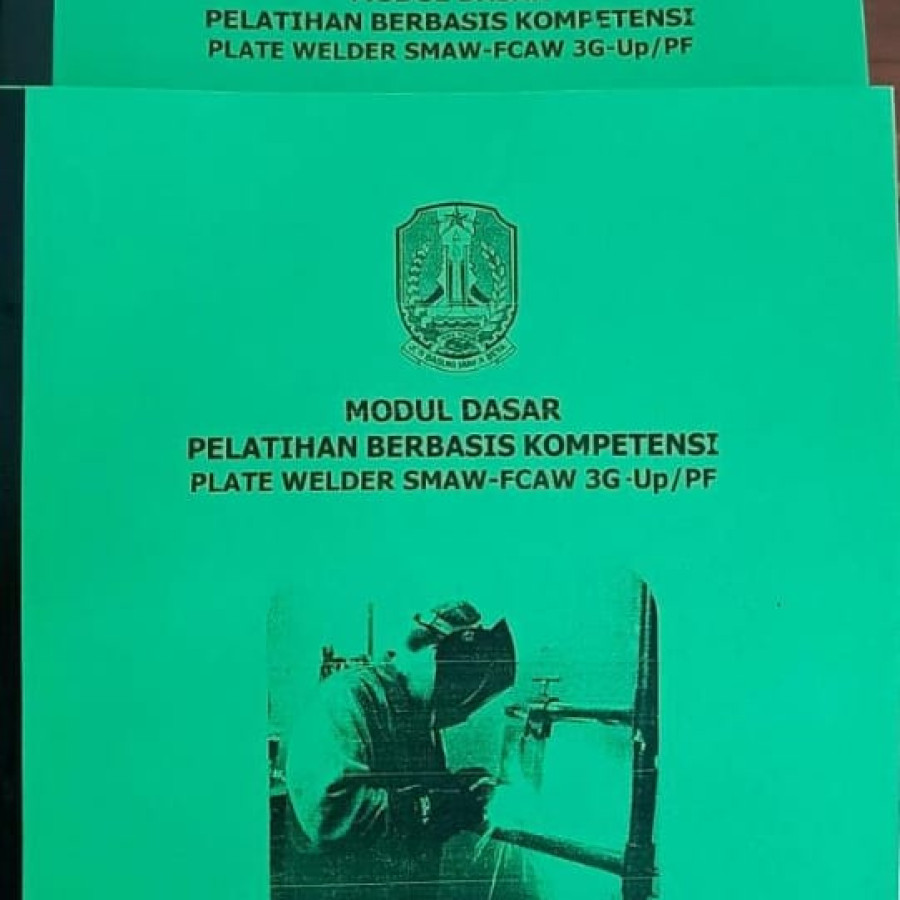 Buku Informasi Plate Welder SMAW/FCAW 3G-UP/PF - depan
