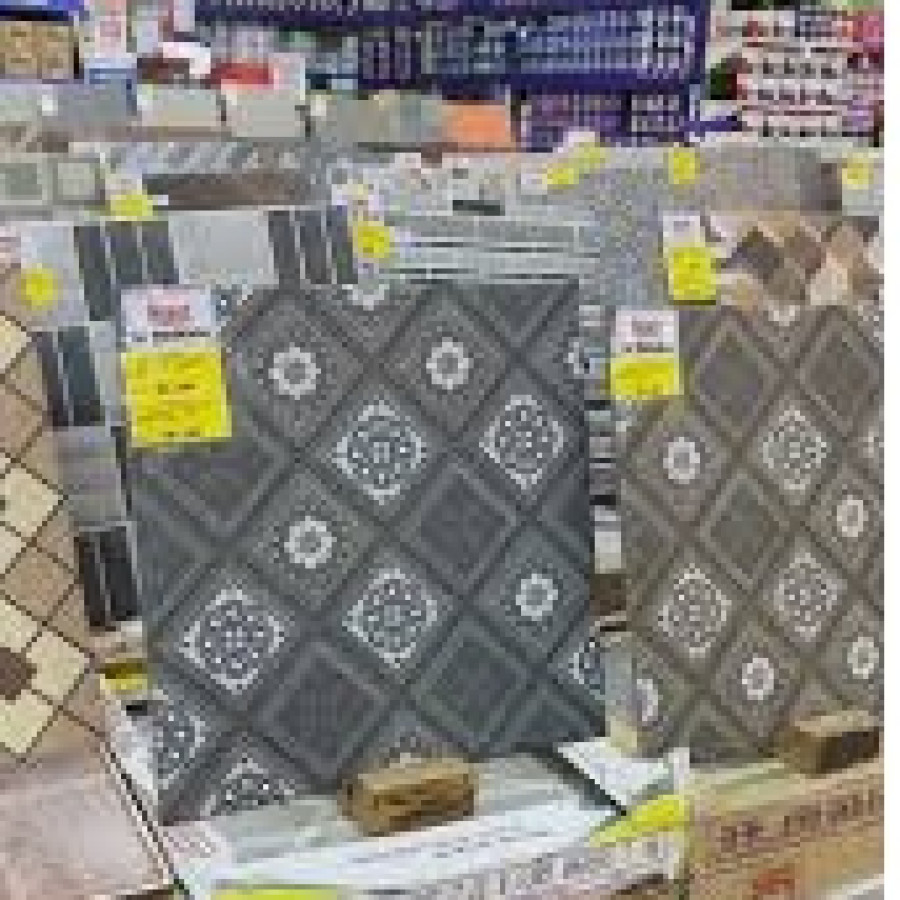 Keramik lantai 40x40 batik