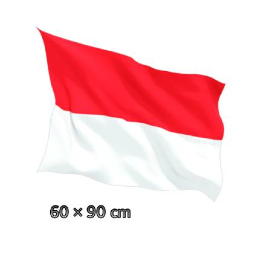 Bendera Merah Putih Ukuran 60 x 90 cm