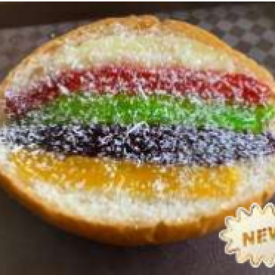 Rainbow Bun