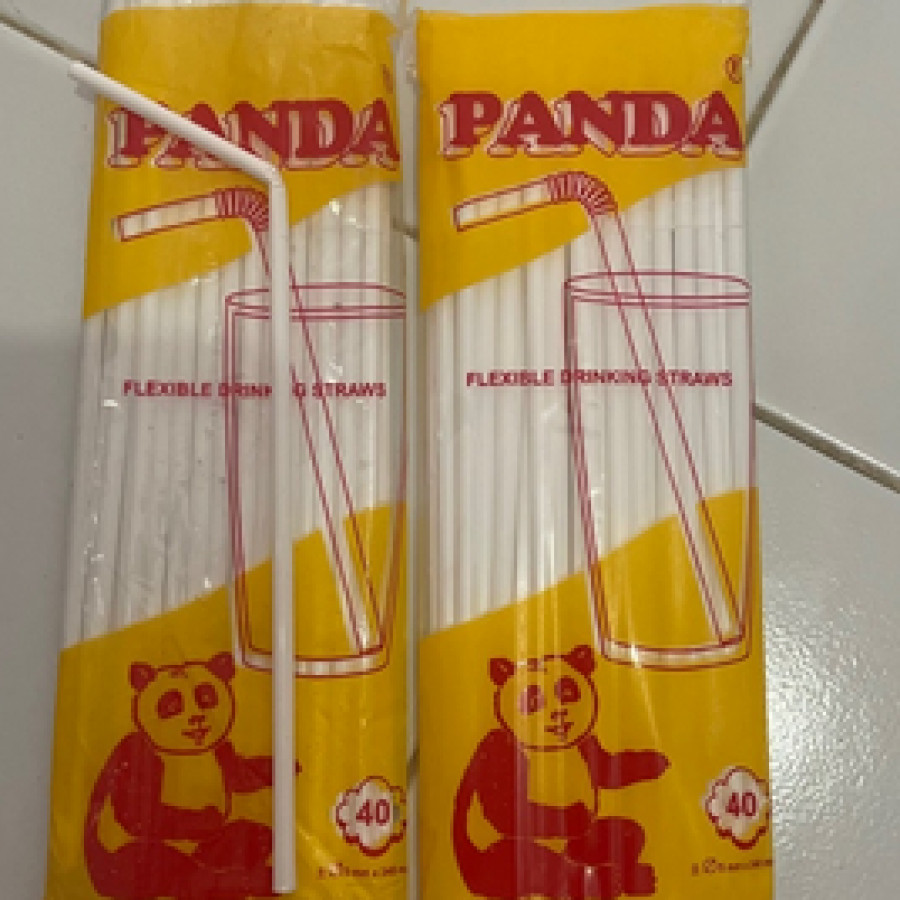 Sedotan Plastik (tekuk) GAU