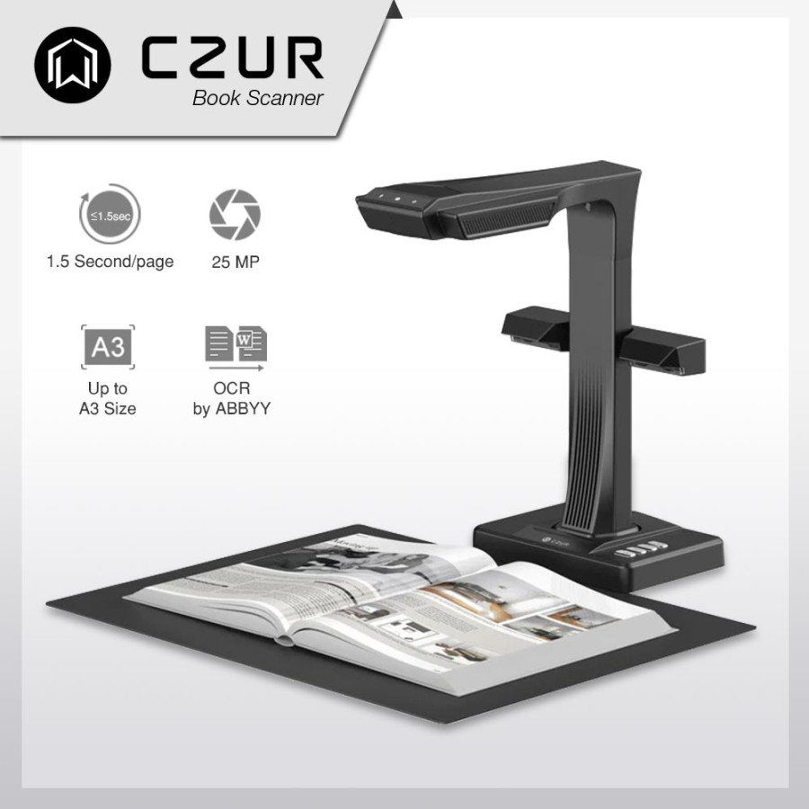 CZUR ET25 Pro Book Scanner