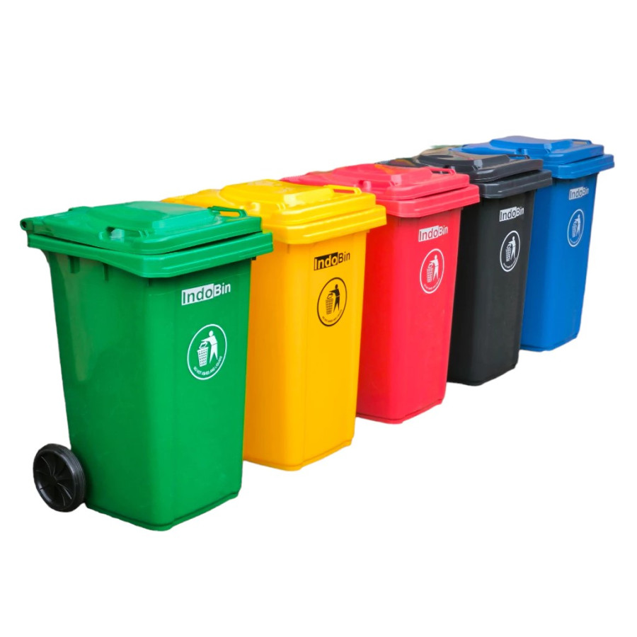 Tempat Sampah dengan roda