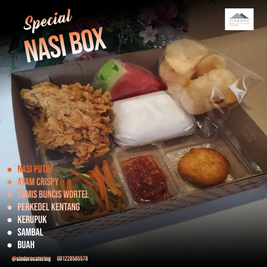 Nasi Box Ayam Crispy