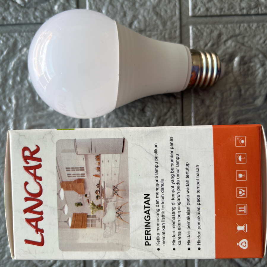 LAMPU LED LANCAR PREMIUM 12 WATT - detail