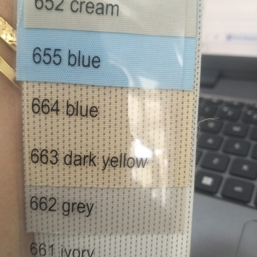 Korden Chaind Standard 662 Grey Roller Blend - depan