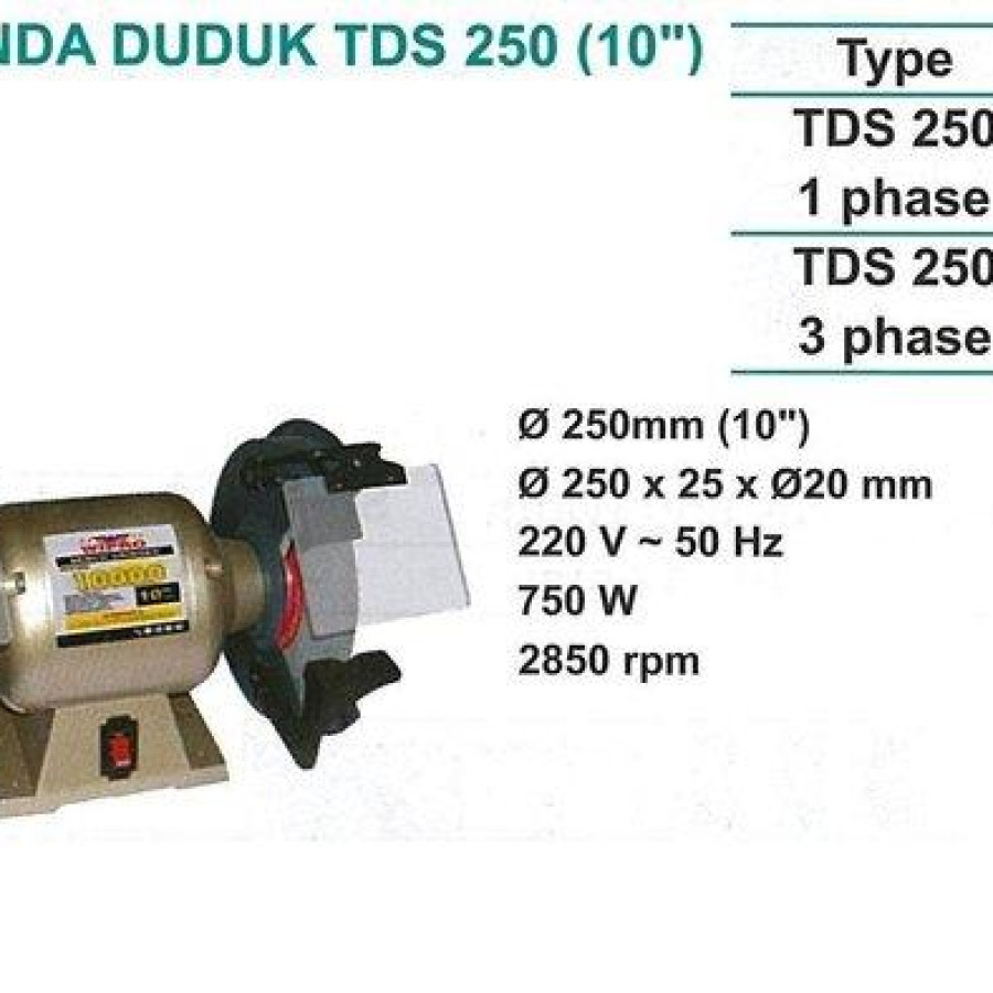 Mesin Gerinda Wipro Duduk 10 inch TDS 250