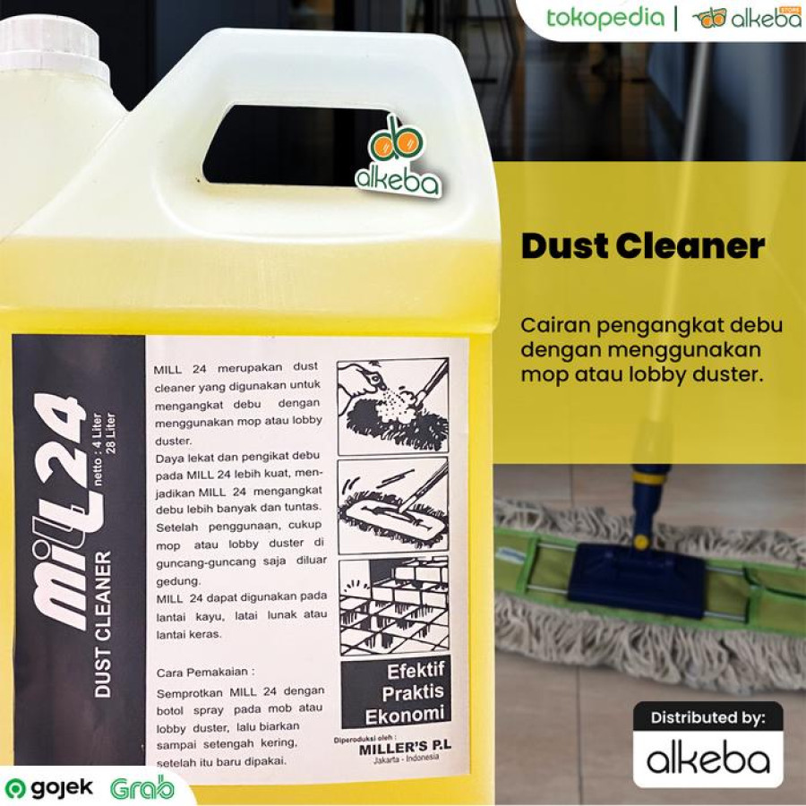 CAIRAN PEMBERSIH DEBU/ DUST CLEANER 4 LITER | MILL-24