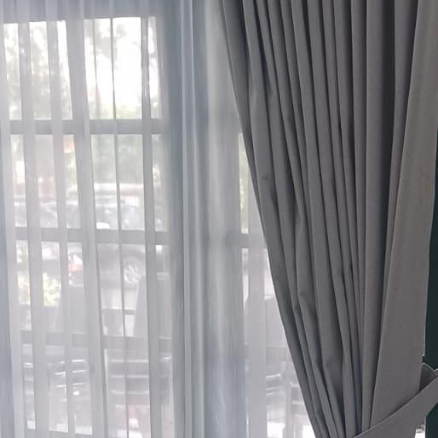 Gorden Blackout Plus Vitrase Premium - depan