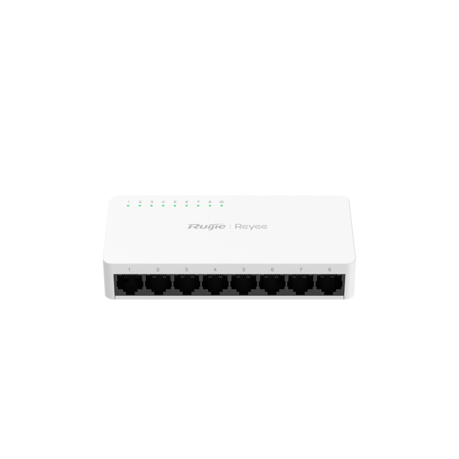 Ruijie RG-ES08G-L Switch Gigabit 8-port 10/100/1000 Mbps - depan