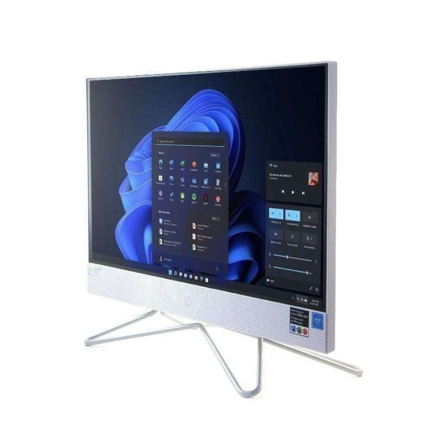 HP PC AIO 24 TOUCH Intel Core i5 1235 8GB 512GB Windows 11 + OHS 23.8 FHD WHT -CB1017D - utama
