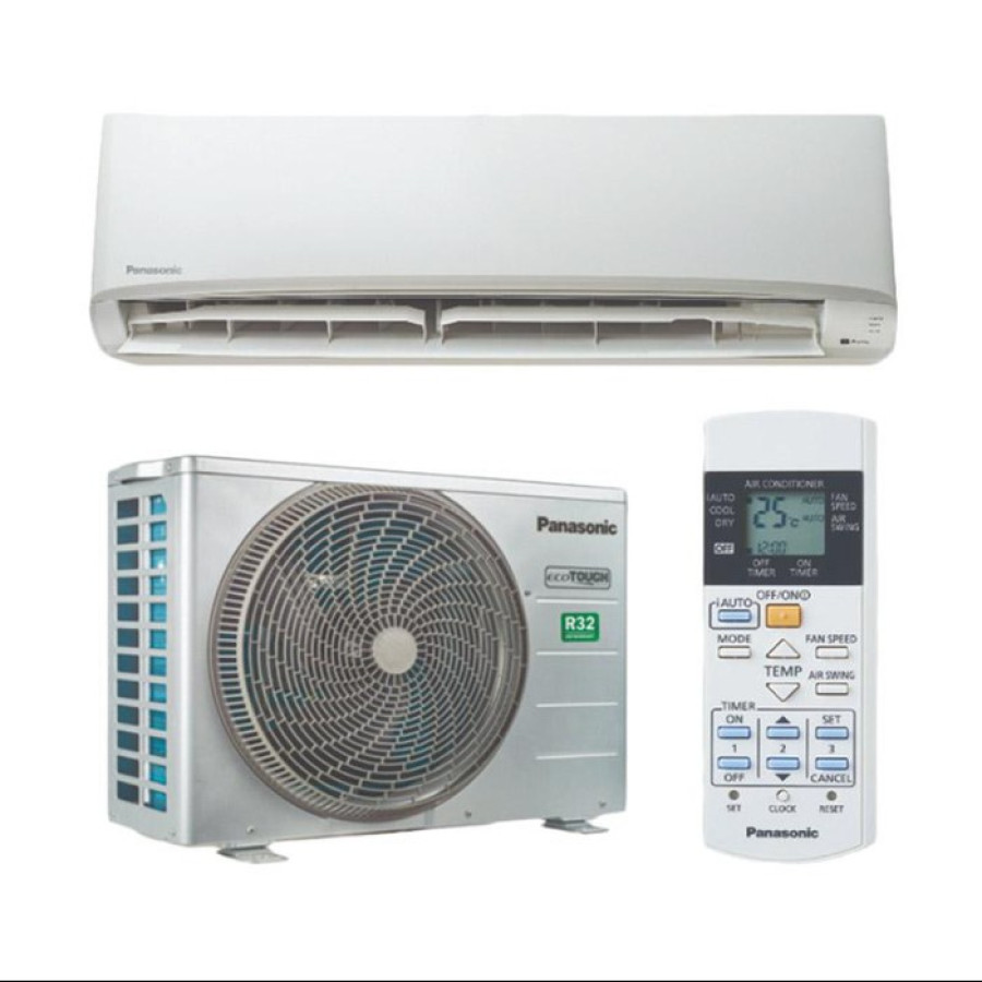 ac panasonic 2 pk NON INVERTER YN18WKJ + PAKET KOMPONEN DAN INSTALASI