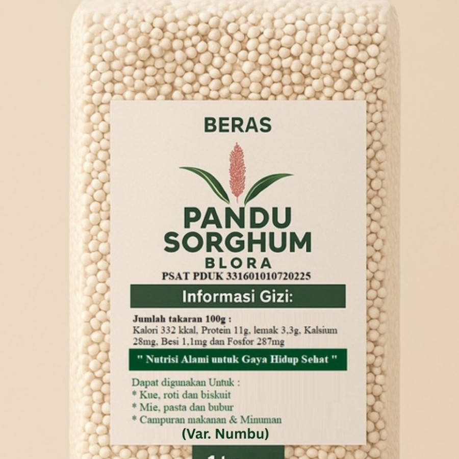 Beras Sorgum Pandu (Var. Numbu)