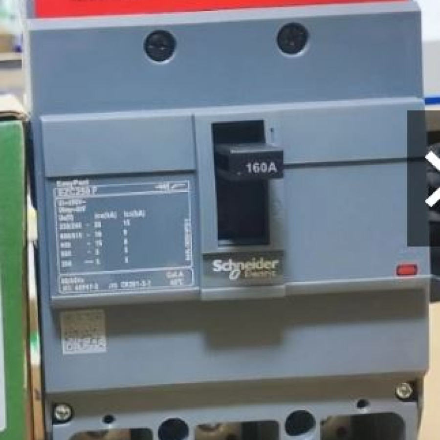 MCCB Schneider 100 A - 3 Phase