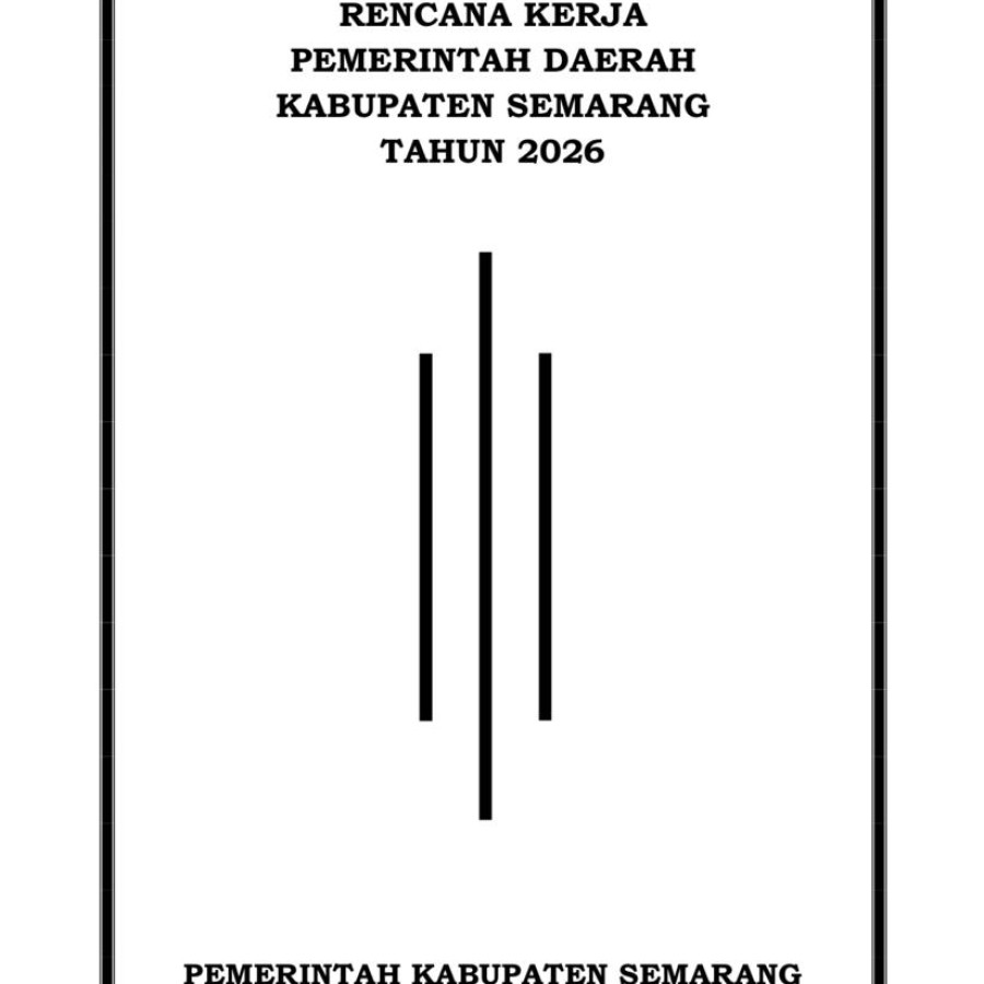Cetak Buku RKPD Kab.Semarang Tahun 2025