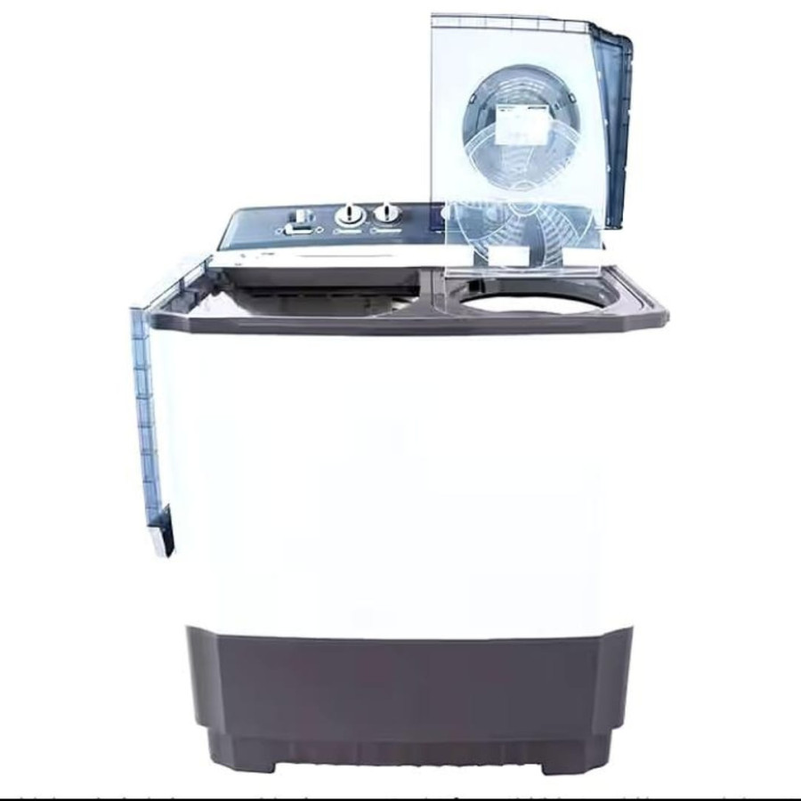 Mesin cuci Top loading 10 kg merk LG - depan