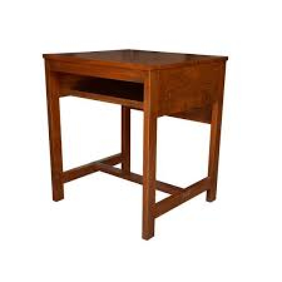 Meja Siswa Single (Kayu jati)