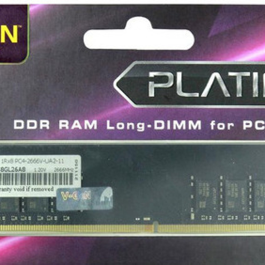 RAM DDR4 8GB V-Gen Platinum Long-DIMM 2666 Mhz