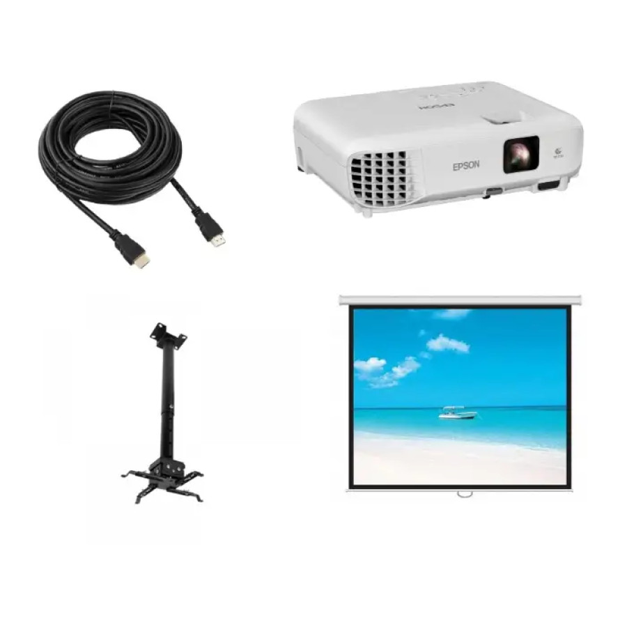 PAKET LCD PROYEKTOR EPSON EB-E600