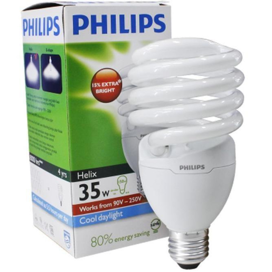 Lampu Ulir Philips Tornado 35 Watt