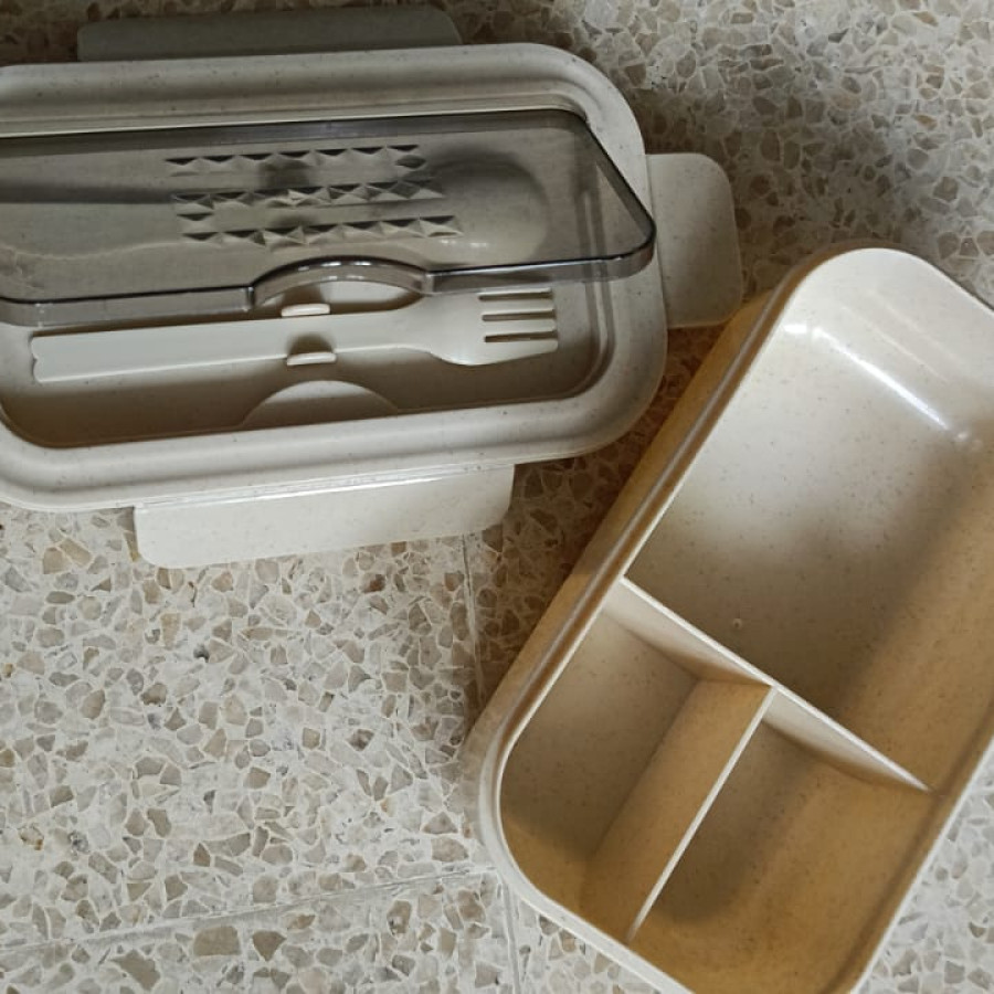 Kotak Makan Plastik - depan