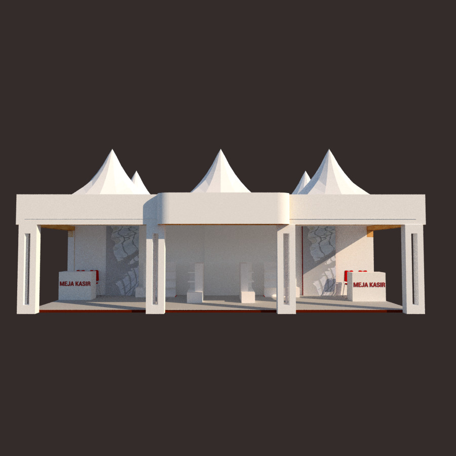 Dekorasi Stand dan Perlengkapan Pameran - samping